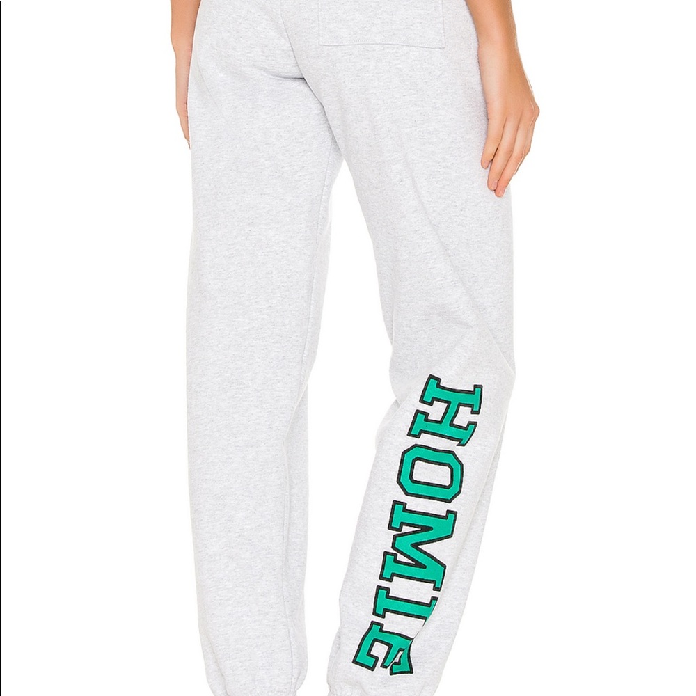 GRLFRND Homie Banded Sweatpants Ash Sz S